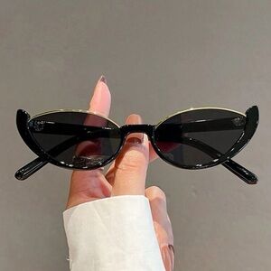 Black Cateye Sunglasses